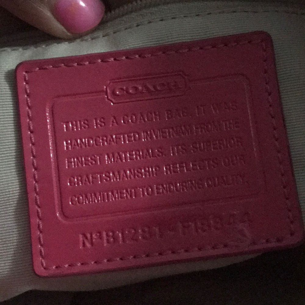 Authentic Coach bag - Picture 5 of 5